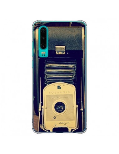 Coque Huawei P30 Appareil Photo Vintage Polaroid Boite - R Delean
