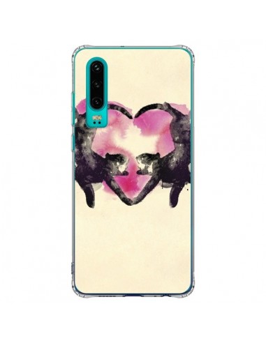 Coque Huawei P30 Cats love to sleep - Robert Farkas