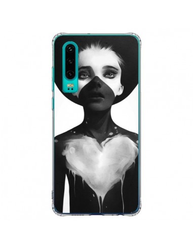 Coque Huawei P30 Fille Coeur Hold On - Ruben Ireland