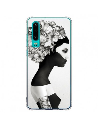 Coque Huawei P30 Marianna Fille Fleurs - Ruben Ireland et Jenny Liz Rome