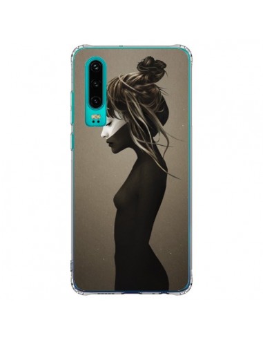 Coque Huawei P30 Fille Pensive - Ruben Ireland