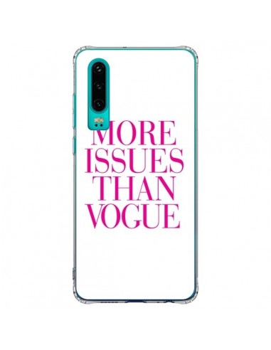 Coque Huawei P30 More Issues Than Vogue Rose Pink - Rex Lambo