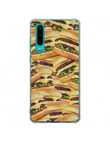 Coque Huawei P30 Burger Hamburger Cheeseburger - Rex Lambo