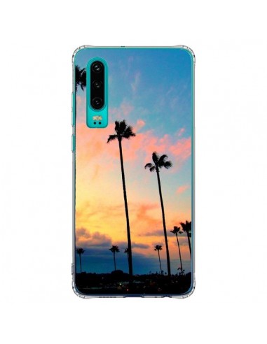 Coque Huawei P30 California Californie USA Palmiers - Tara Yarte