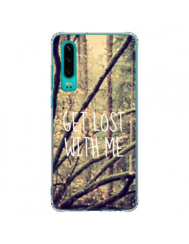 Coque Huawei P30 Get lost with me foret - Tara Yarte