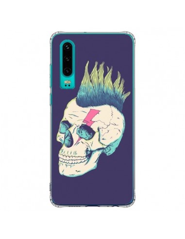 Coque Huawei P30 Tête de mort Punk - Victor Vercesi