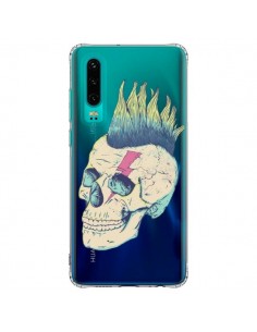 Coque Huawei P30 Tête de Mort Crane Punk Transparente -...