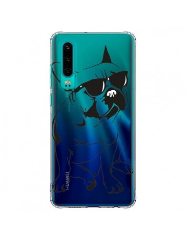 Coque Huawei P30 Chien Bulldog Dog Transparente - Yohan B.