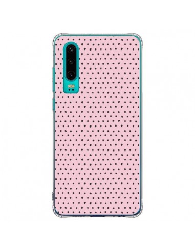 Coque Huawei P30 Artsy Dots Pink - Ninola Design