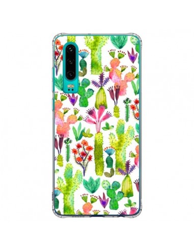 Coque Huawei P30 Cacti Garden - Ninola Design