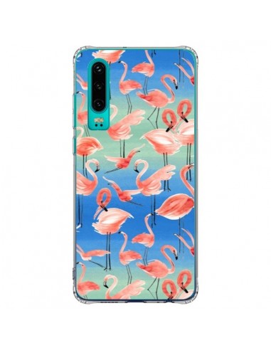 Coque Huawei P30 Flamingo Pink - Ninola Design