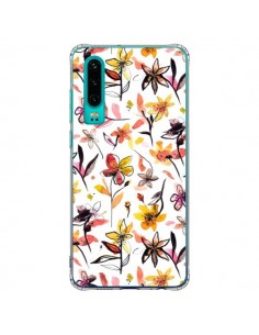 Coque Huawei P30 Ink Bleeding Dots Pink - Ninola Design