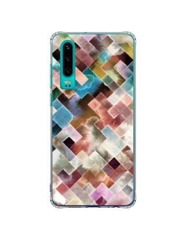 Coque Huawei P30 Marker Black Stripes - Ninola Design