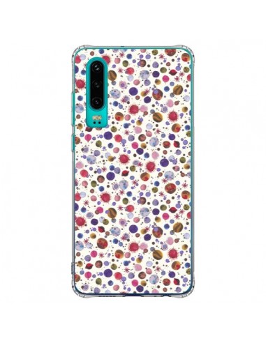 Coque Huawei P30 Peonies Pink - Ninola Design