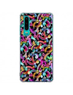 Coque Huawei P30 Poppies Red - Ninola Design