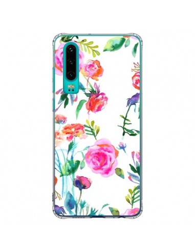 Coque Huawei P30 Raining Clouds Blue - Ninola Design