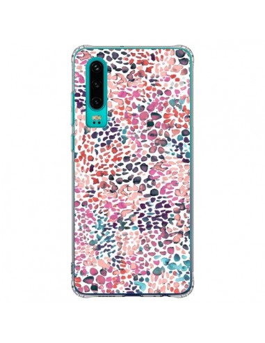 Coque Huawei P30 Soft Nautical Watercolor Lines - Ninola Design