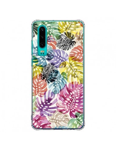 Coque Huawei P30 Tigers and Leopards Yellow - Ninola Design