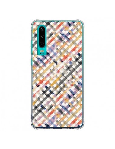 Coque Huawei P30 Tropical Palms Blue - Ninola Design