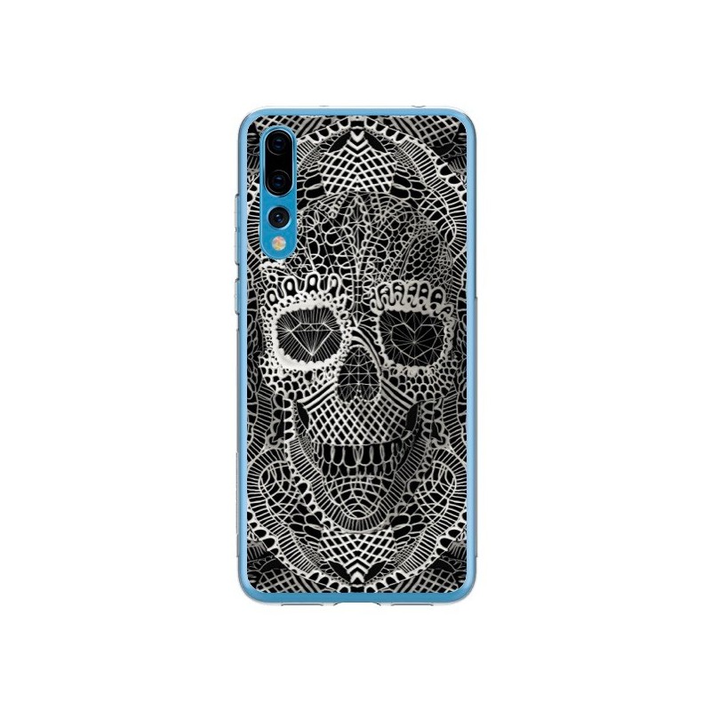 Coque Huawei P20 Pro Skull Lace Tête de Mort - Ali Gulec