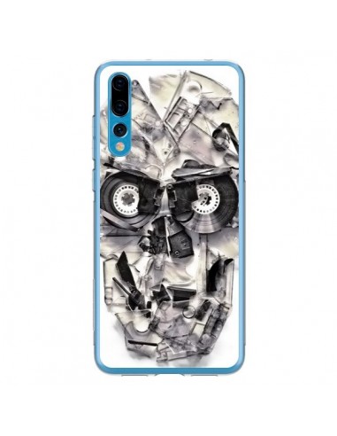 Coque Huawei P20 Pro Tape Skull K7 Tête de Mort - Ali Gulec