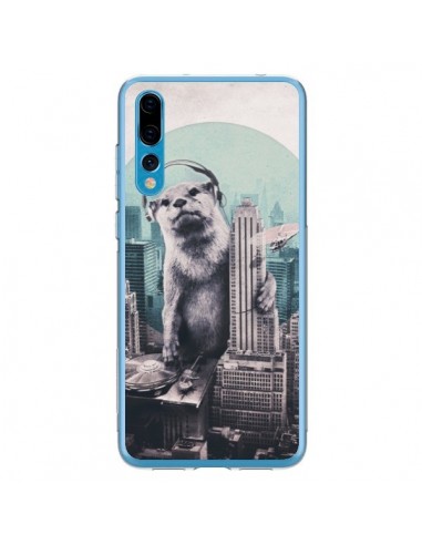 Coque Huawei P20 Pro Loutre Dj New York - Ali Gulec