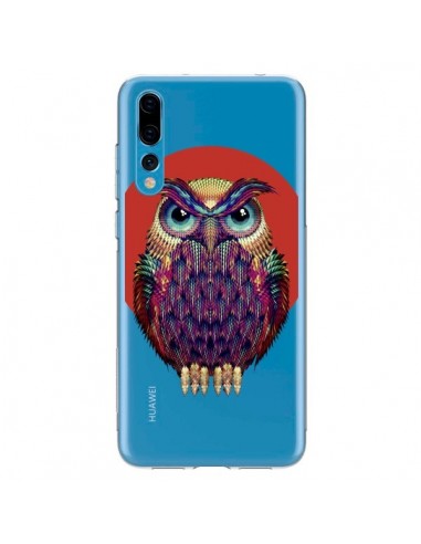 Coque Huawei P20 Pro Chouette Hibou Owl Transparente - Ali Gulec