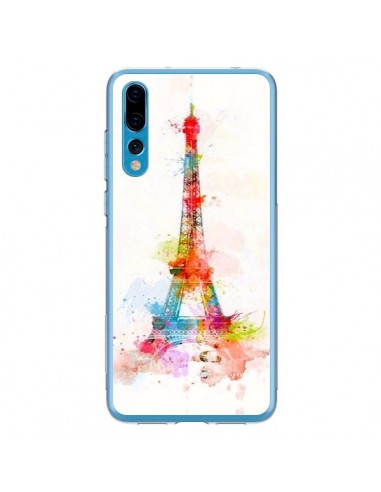 Coque Huawei P20 Pro Paris Tour Eiffel Muticolore - Asano Yamazaki