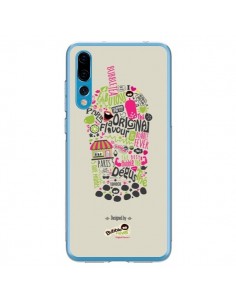 Coque Huawei P20 Pro Bubble Fever Original Flavour Beige...