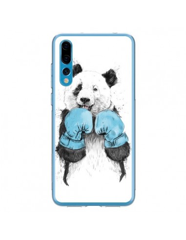 Coque Huawei P20 Pro Winner Panda Boxeur - Balazs Solti