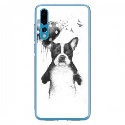 Coque Huawei P20 Pro Lover Bulldog Chien Dog My Heart...