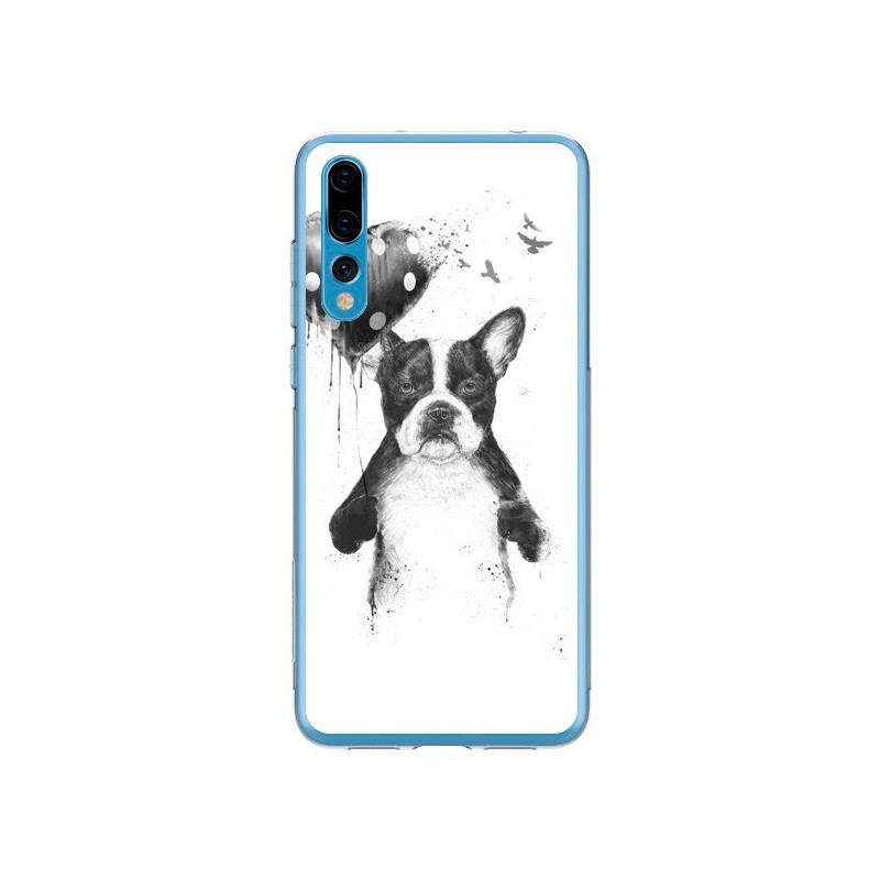 Coque Huawei P20 Pro Lover Bulldog Chien Dog My Heart Goes Boom - Balazs Solti