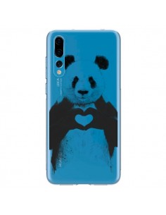 Coque Huawei P20 Pro Panda All You Need Is Love...