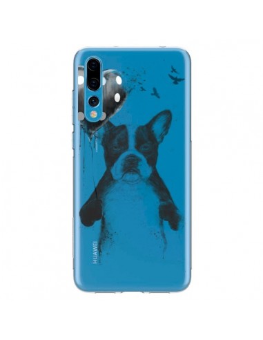 Coque Huawei P20 Pro Love Bulldog Dog Chien Transparente - Balazs Solti