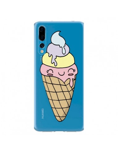 Coque Huawei P20 Pro Ice Cream Glace Summer Ete Parfum Transparente - Claudia Ramos