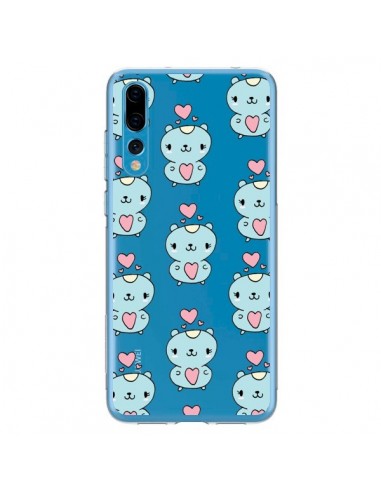 Coque Huawei P20 Pro Hamster Love Amour Transparente - Claudia Ramos