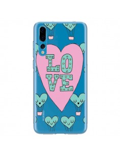 Coque Huawei P20 Pro Love Nuage Montgolfier Transparente...