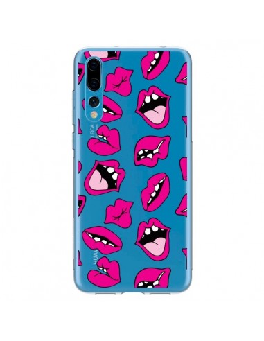 Coque Huawei P20 Pro Lèvres Lips Bouche Kiss Transparente - Claudia Ramos