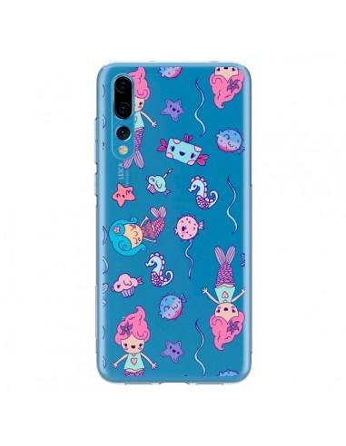 Coque Huawei P20 Pro Mermaid Petite Sirene Ocean Transparente - Claudia Ramos