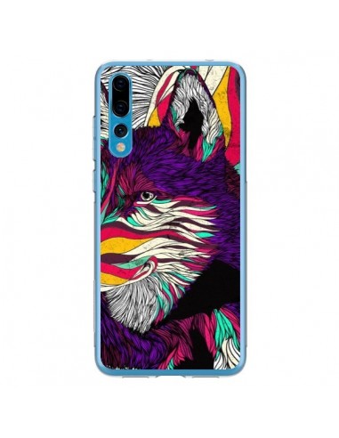 Coque Huawei P20 Pro Color Husky Chien Loup - Danny Ivan