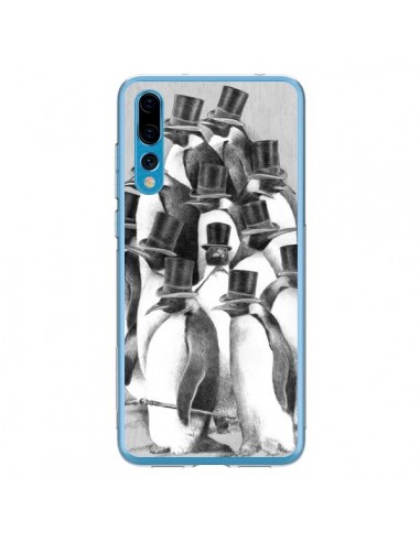 Coque Huawei P20 Pro Pingouins Gentlemen - Eric Fan