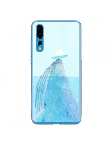 Coque Huawei P20 Pro Baleine Whale Bateau Mer - Eric Fan