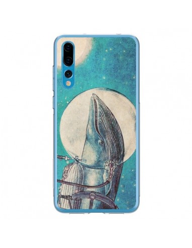 Coque Huawei P20 Pro Baleine Whale Voyage Journey - Eric Fan