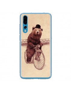 Coque Huawei P20 Pro Ours Velo Barnabus Bear - Eric Fan