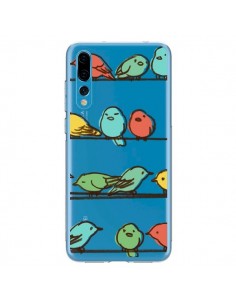 Coque Huawei P20 Pro Oiseaux Birds Transparente - Eric Fan