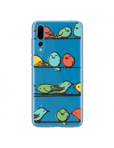 Coque Huawei P20 Pro Oiseaux Birds Transparente - Eric Fan