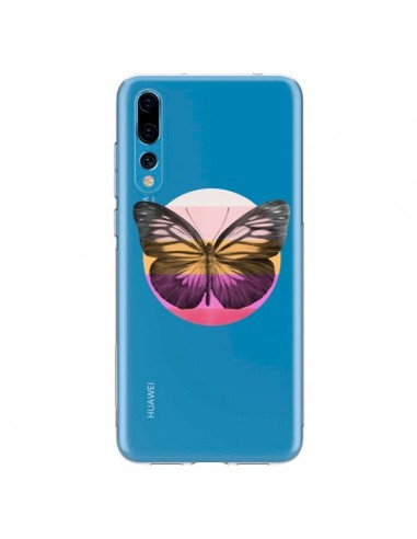 Coque Huawei P20 Pro Papillon Butterfly Transparente - Eric Fan
