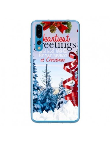 Coque Huawei P20 Pro Voeux Joyeux Noël - Eleaxart