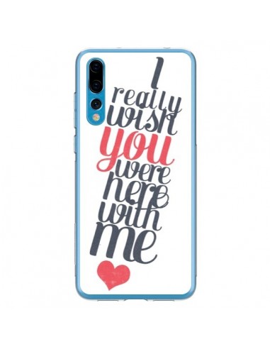 Coque Huawei P20 Pro Here with me - Eleaxart