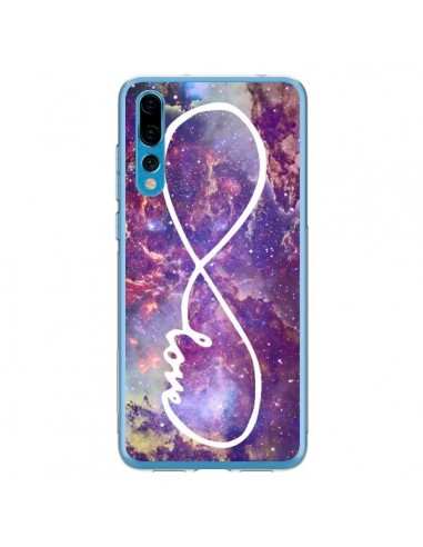 Coque Huawei P20 Pro Love Forever Infini Galaxy - Eleaxart